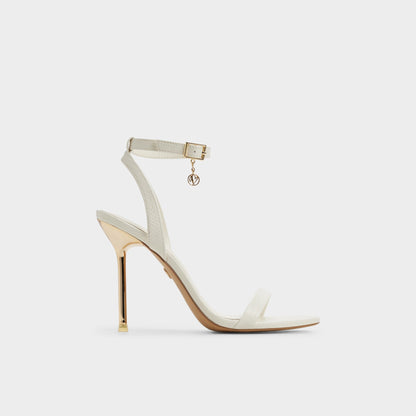 Maristou White Women's Strappy sandals - Heeled sandal, Stiletto heel - White