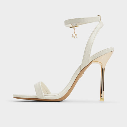 Maristou White Women's Strappy sandals - Heeled sandal, Stiletto heel - White