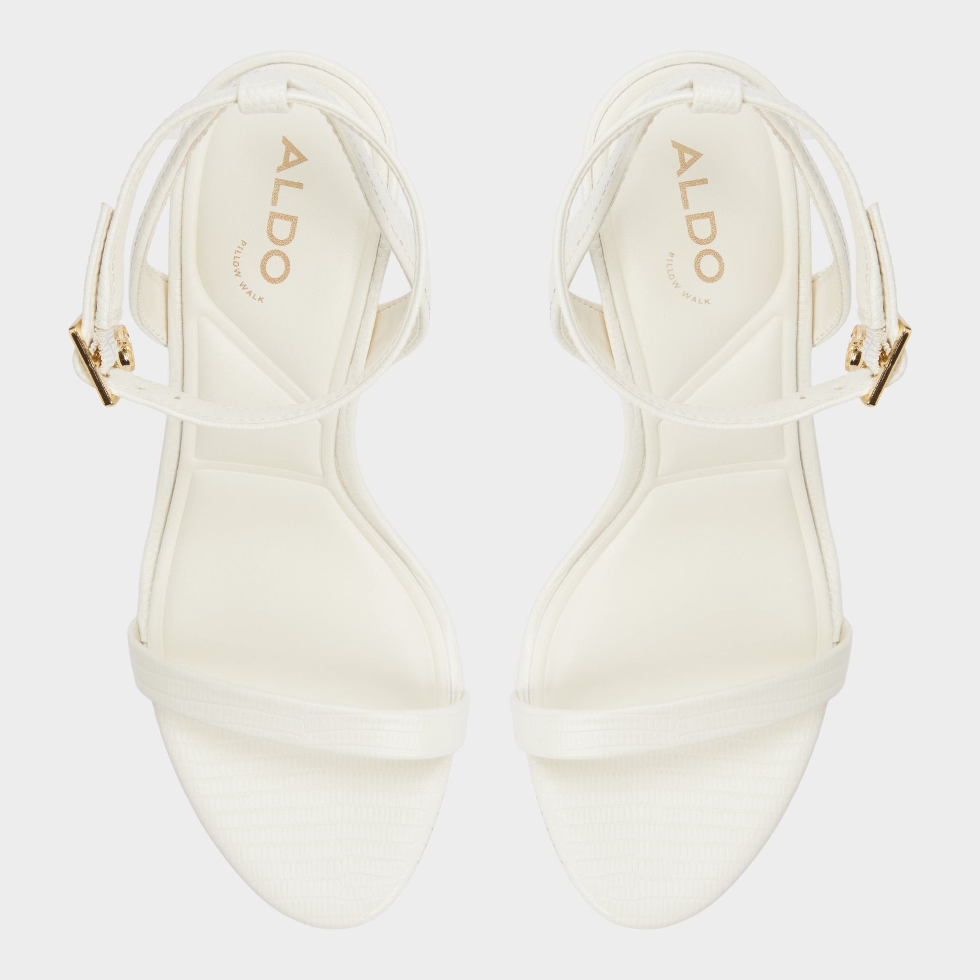 Maristou White Women's Strappy sandals - Heeled sandal, Stiletto heel - White
