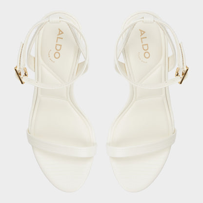 Maristou White Women's Strappy sandals - Heeled sandal, Stiletto heel - White