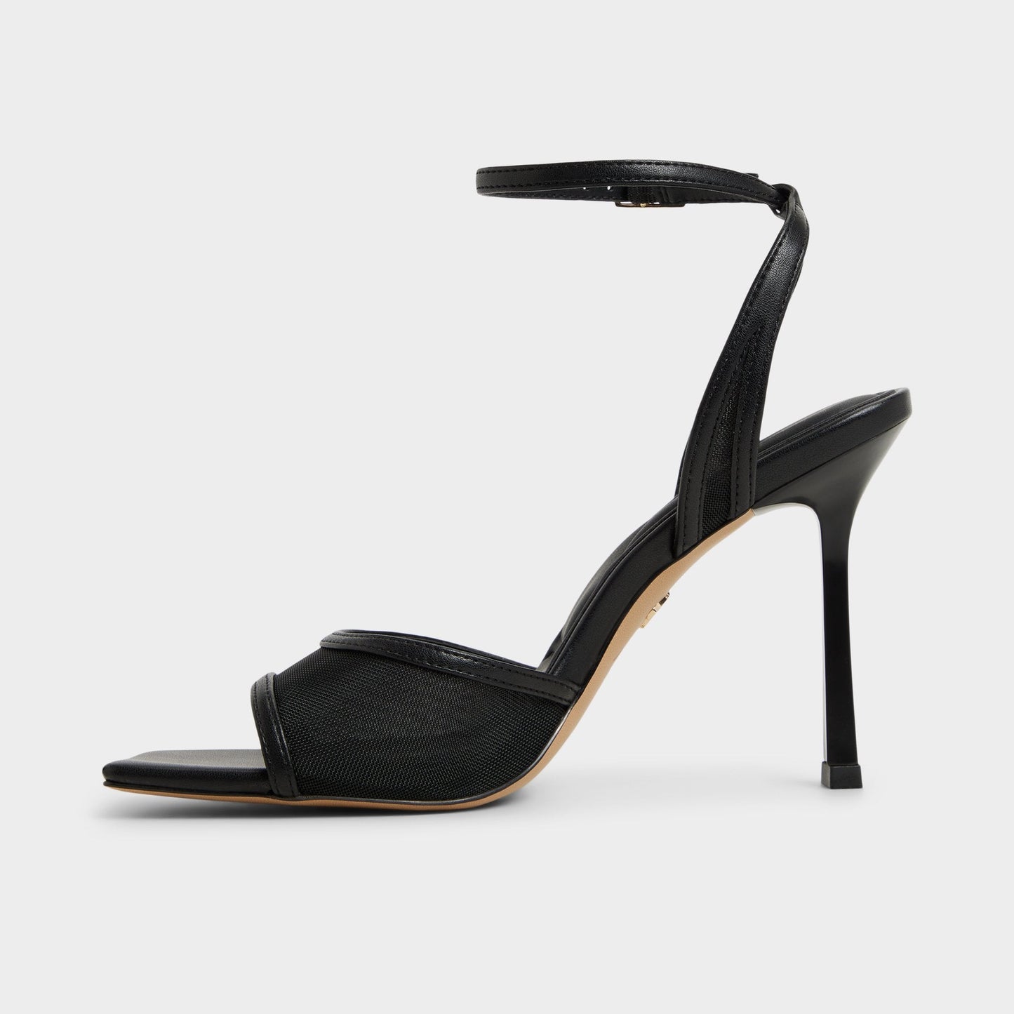 Sharra in Black 14119591 - Strappy heeled sandal, Stiletto heel - Black