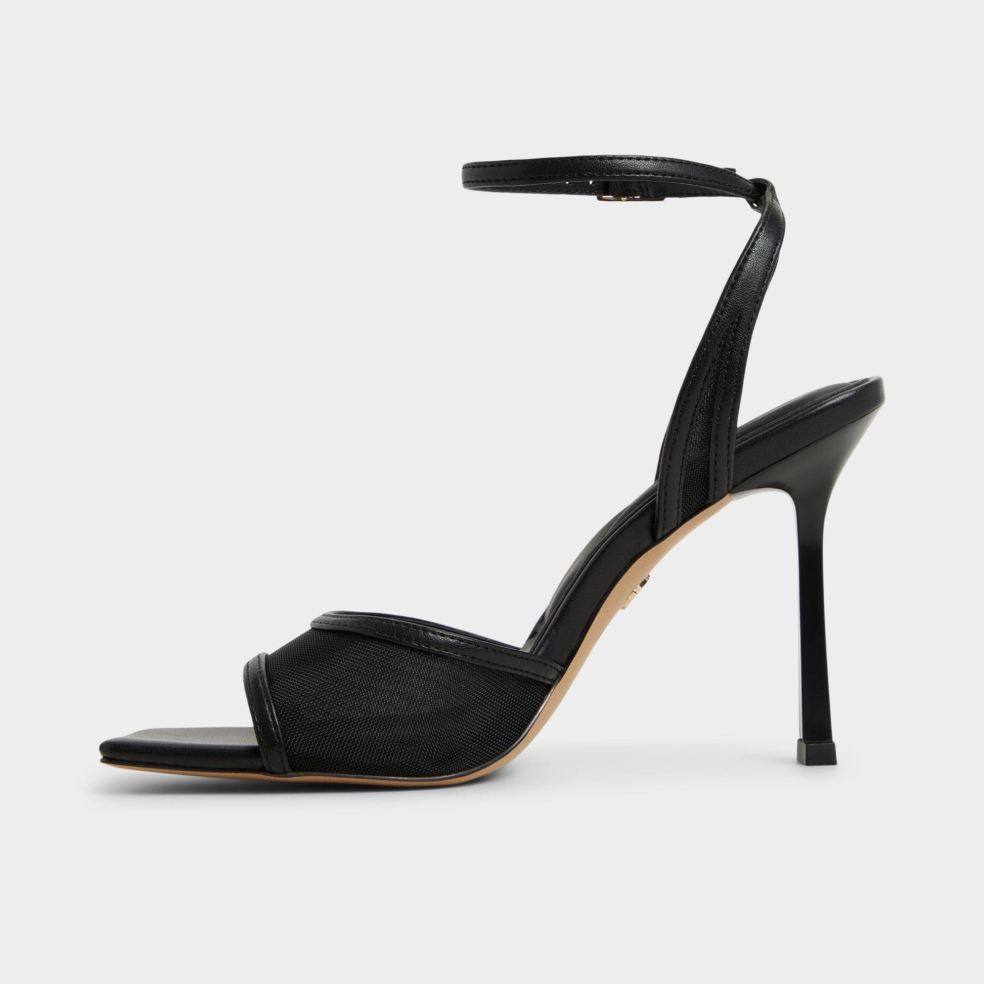 Sharra in Black 14119591 - Strappy heeled sandal, Stiletto heel - Black