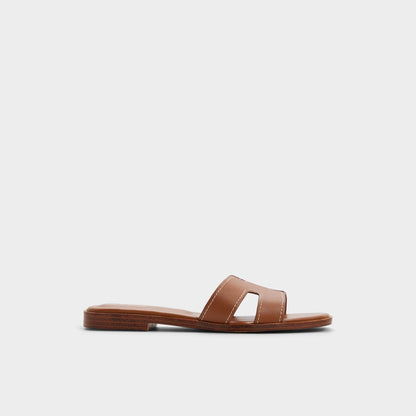 Itsandalb in Medium Brown - Slide sandal - Medium brown