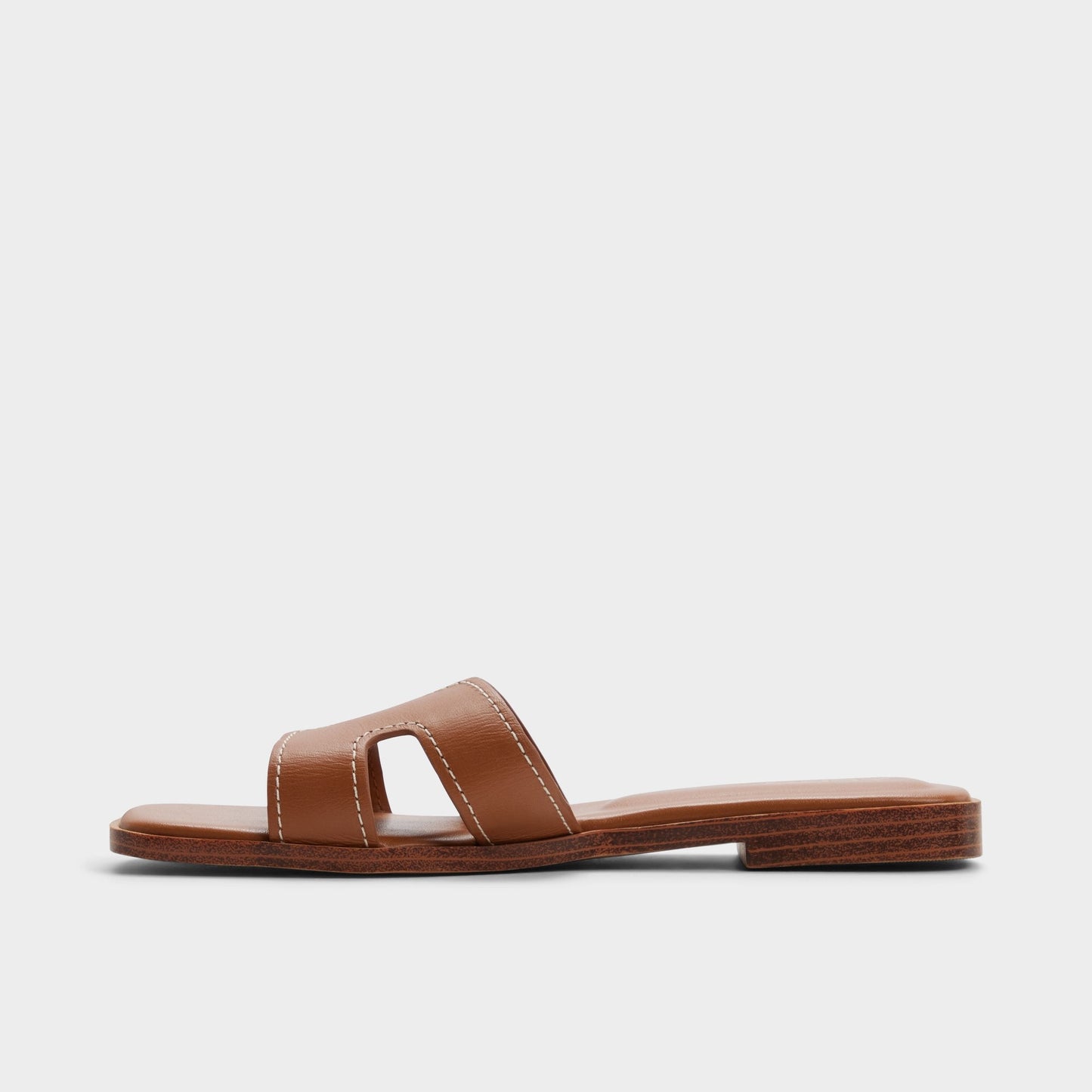 Itsandalb in Medium Brown - Slide sandal - Medium brown