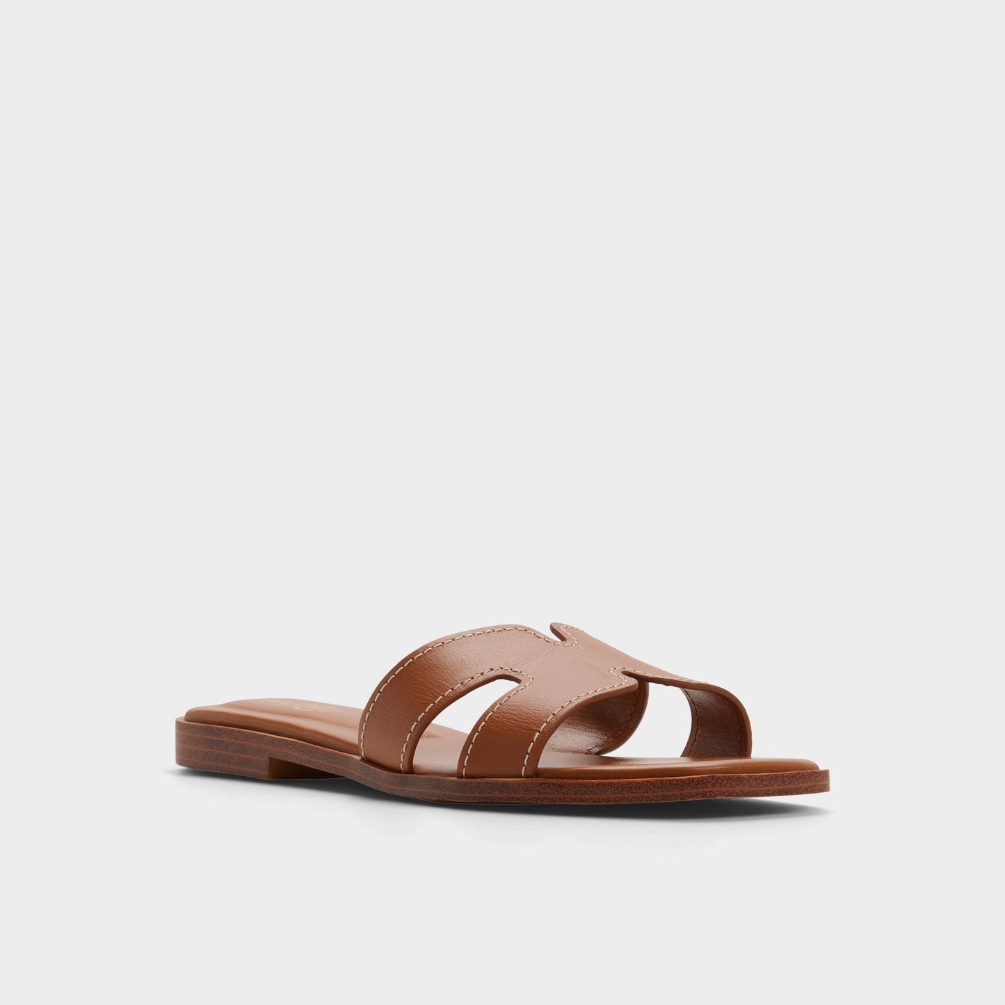 Itsandalb in Medium Brown - Slide sandal - Medium brown