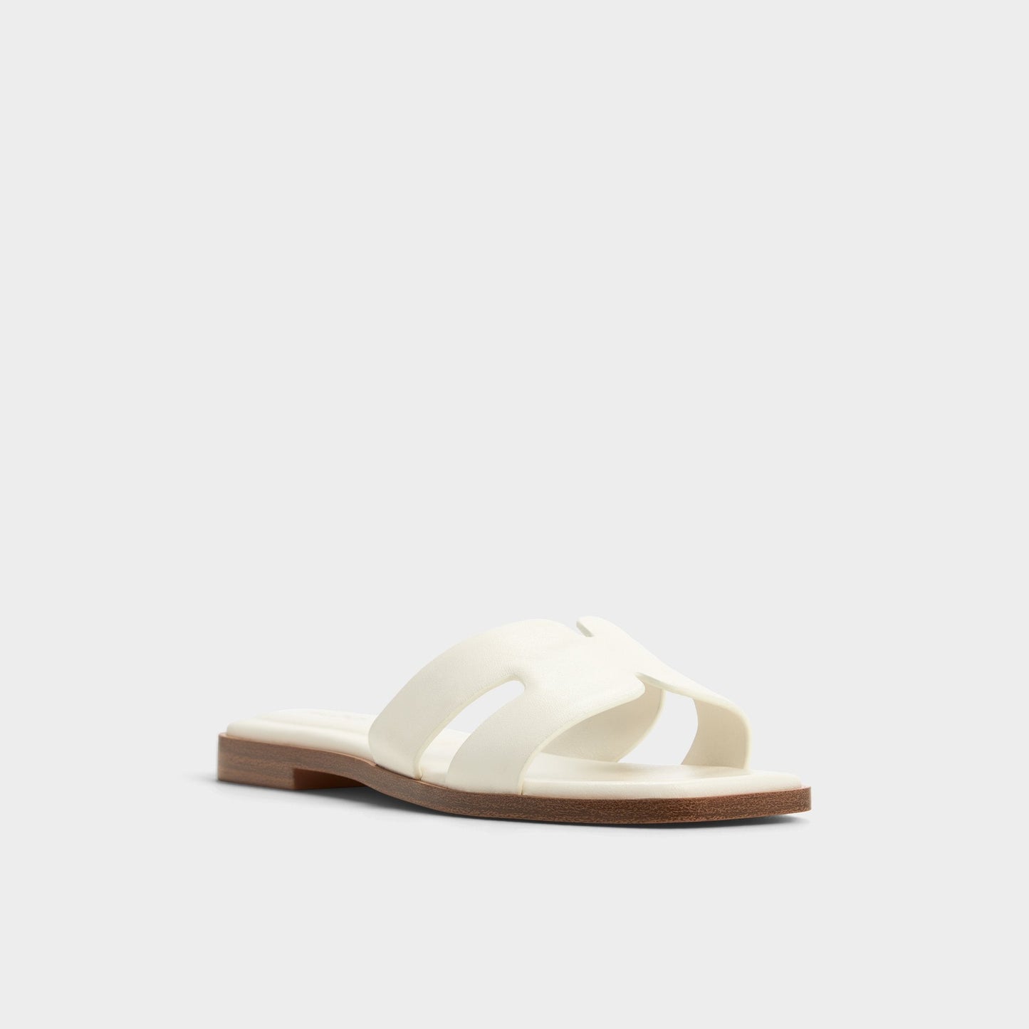 Itsandal White Women's Flats - Slide sandal - White