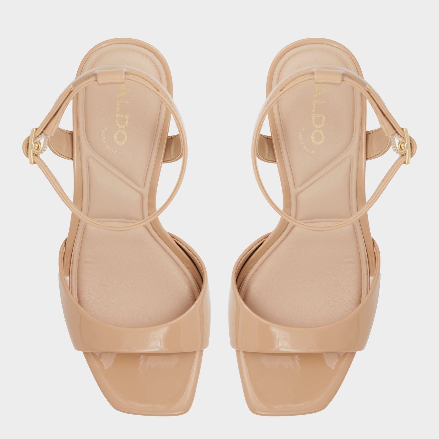 Sake Other Brown Women's Strappy sandals - Strappy heeled sandal - Other brown