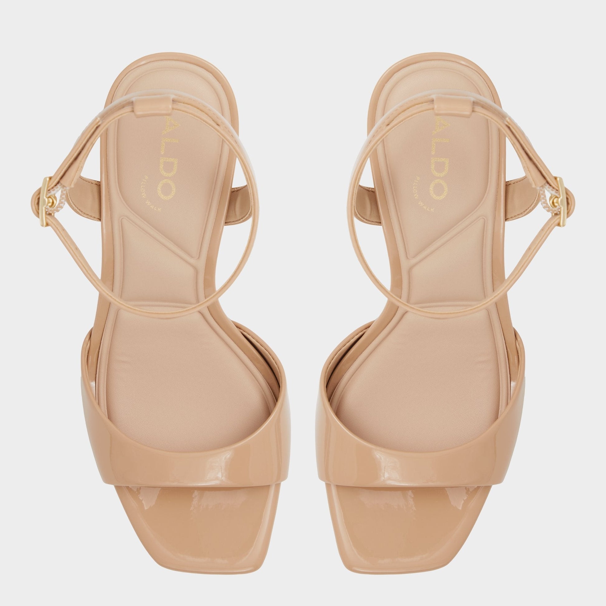 Sake Other Brown Women's Strappy sandals - Strappy heeled sandal - Other brown