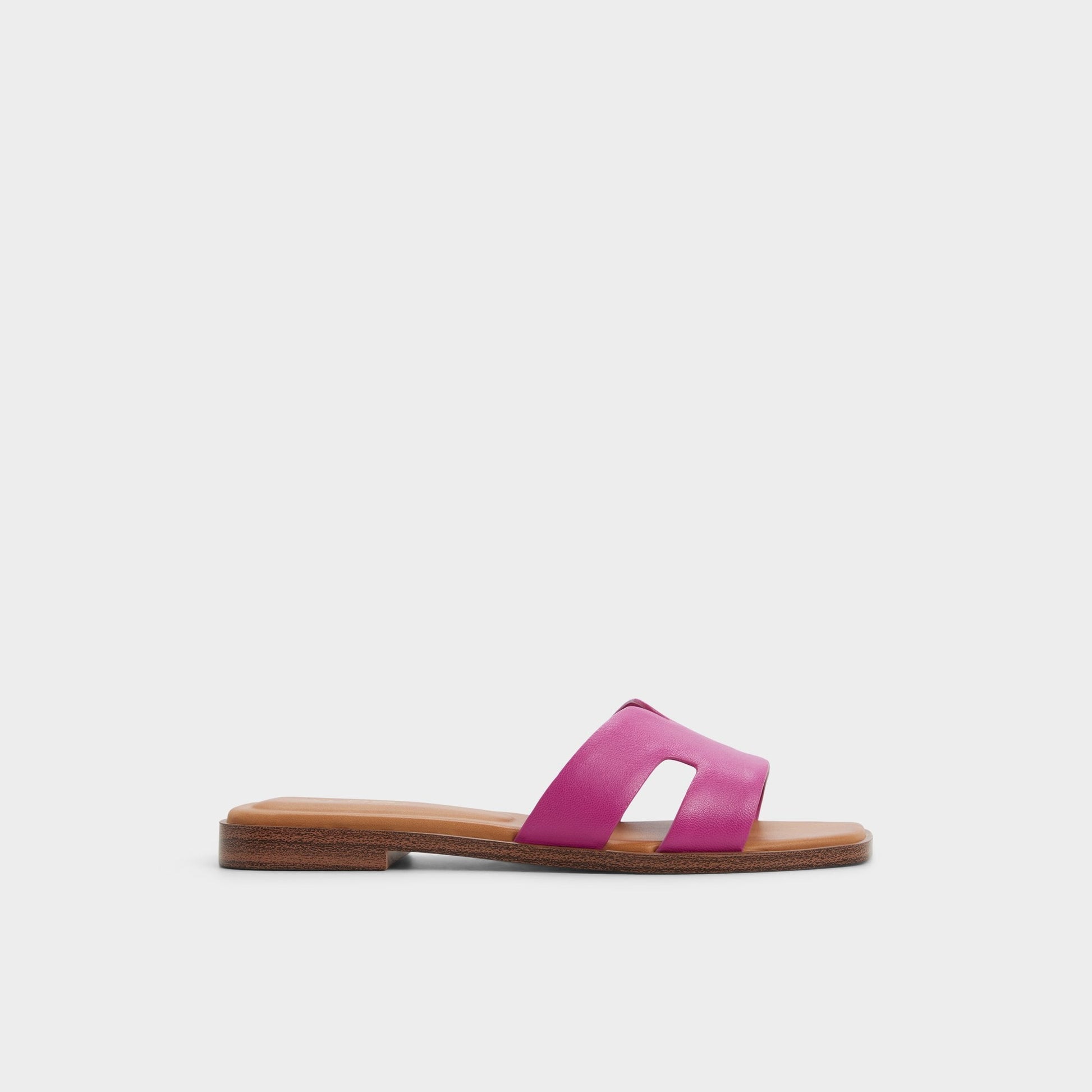 Itsandal in Dark Pink - Slide sandal - Dark pink
