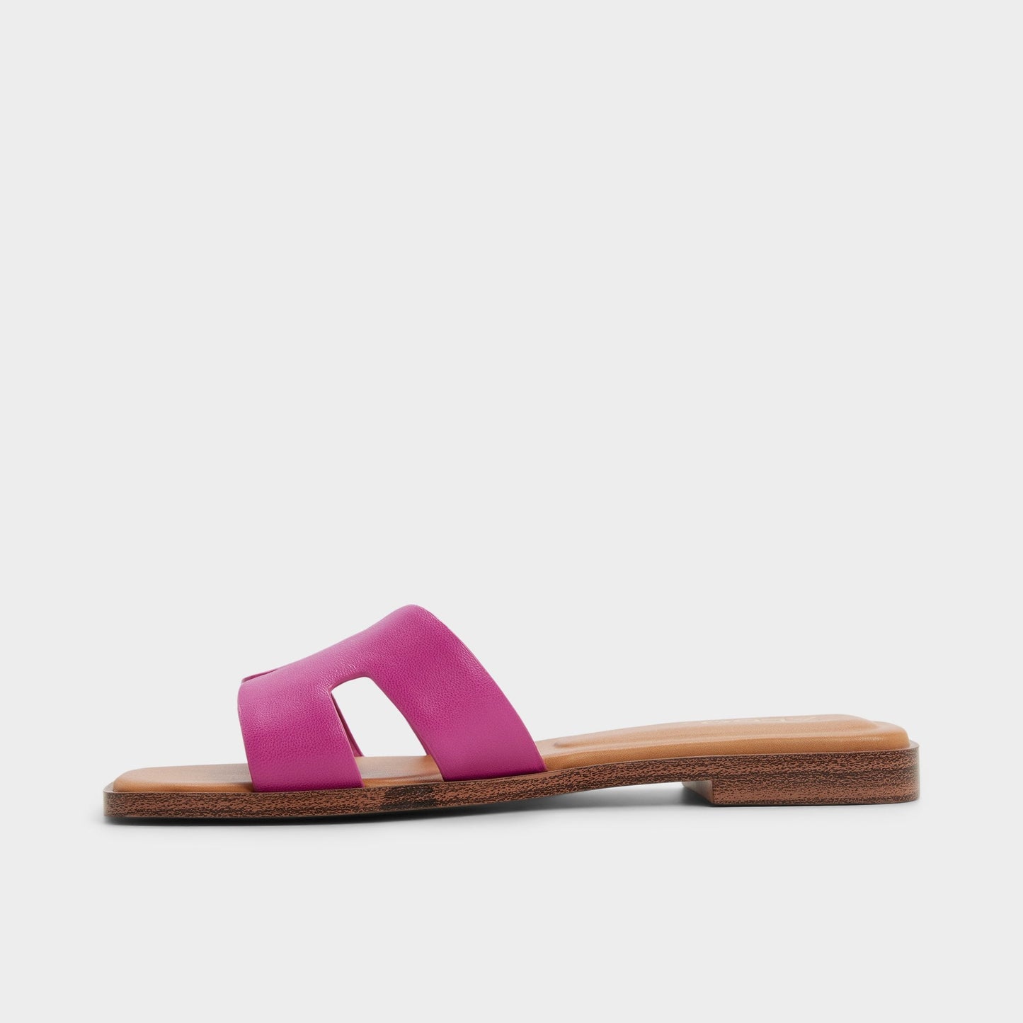 Itsandal in Dark Pink - Slide sandal - Dark pink