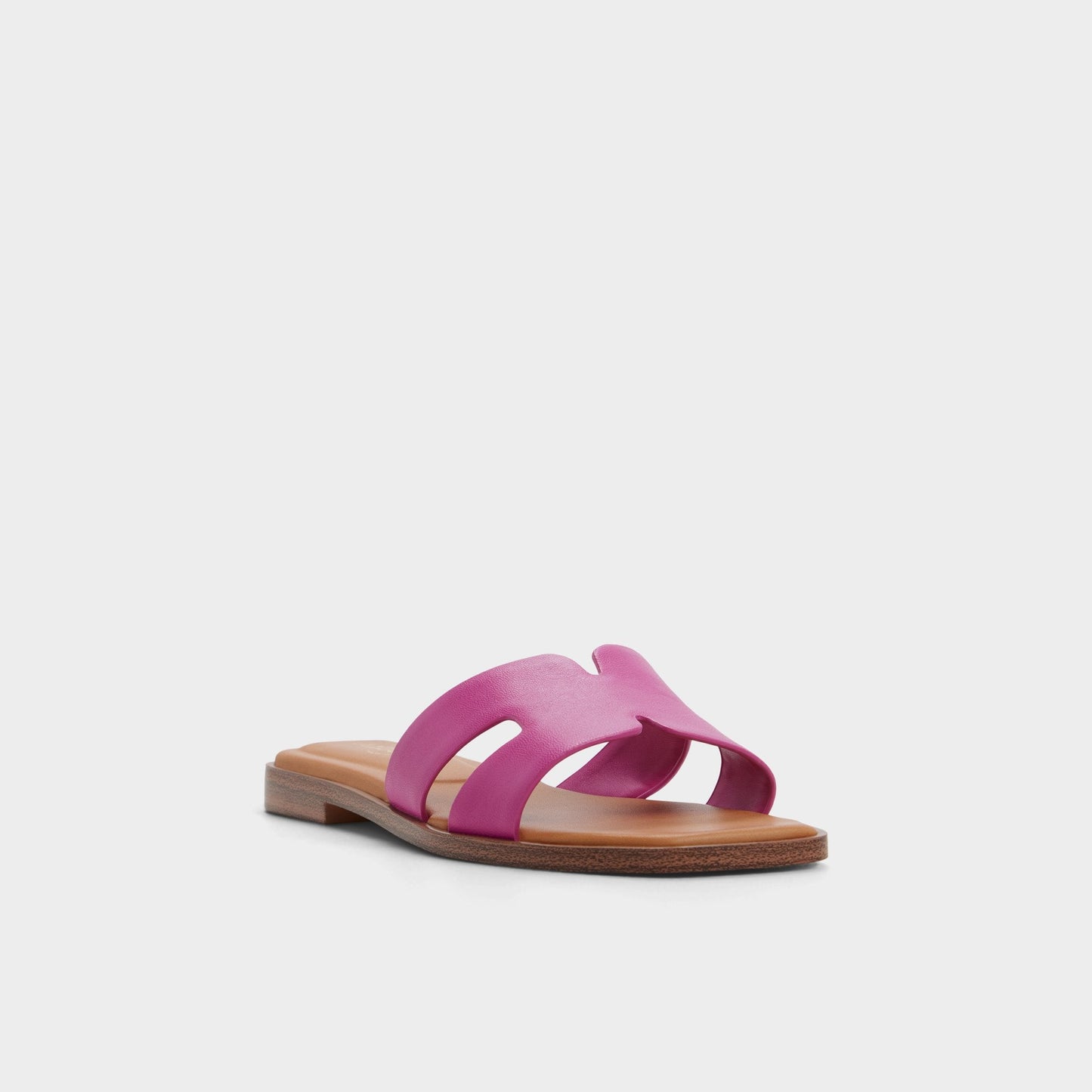 Itsandal in Dark Pink - Slide sandal - Dark pink