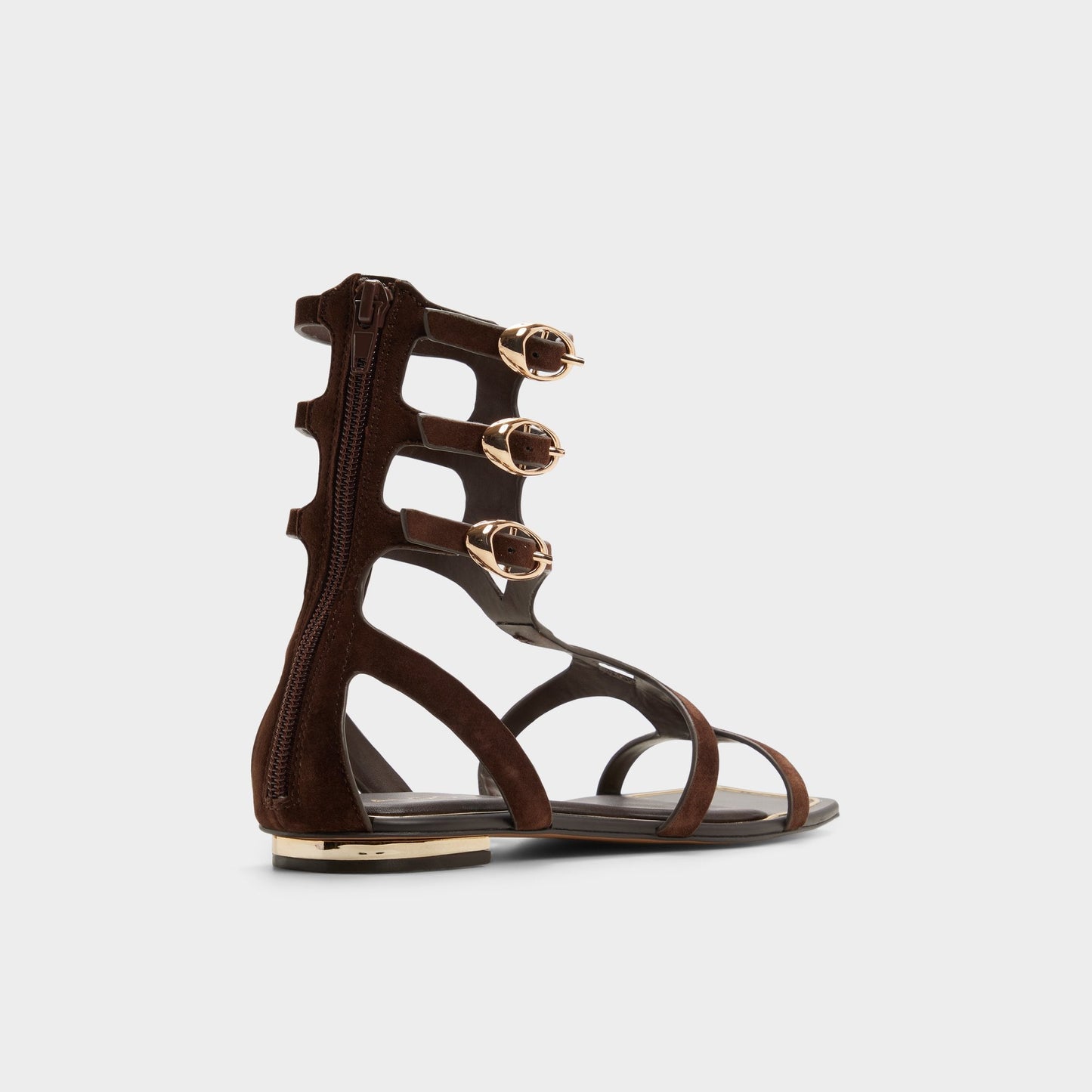 Marisea in Dark Brown - Gladiator sandal - Dark brown