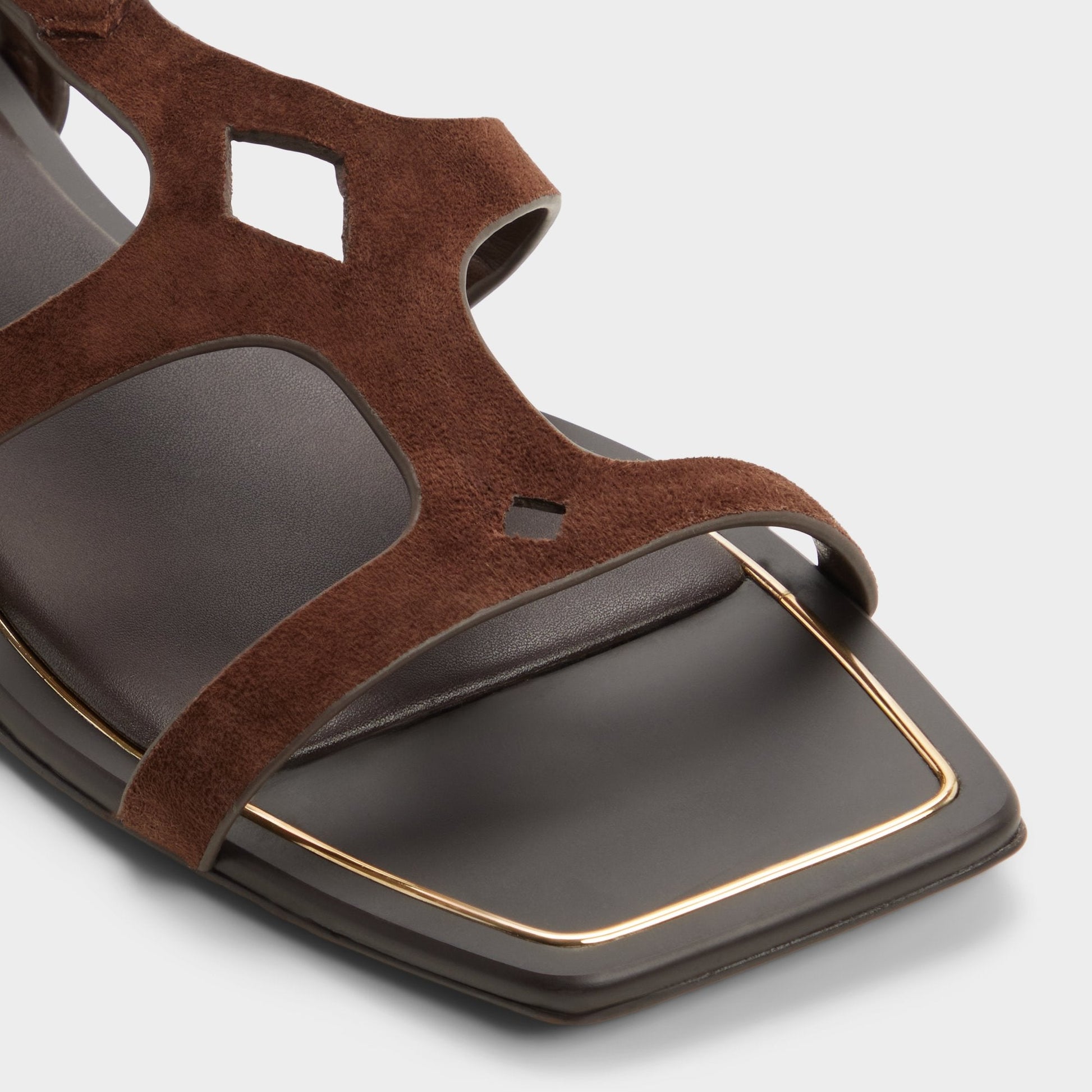 Marisea in Dark Brown - Gladiator sandal - Dark brown