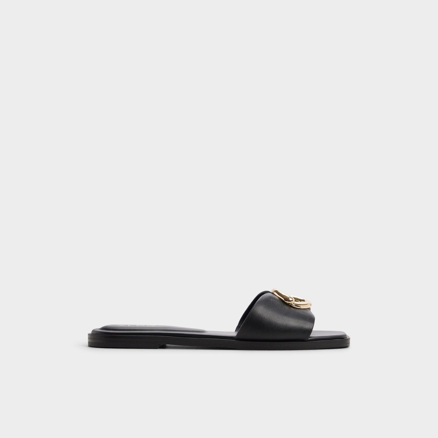Biggin in Black - Slide sandal - Black