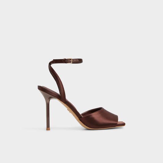 Kaiasien in Dark Brown 14151897 - Strappy heeled sandal, Stiletto heel - Dark brown
