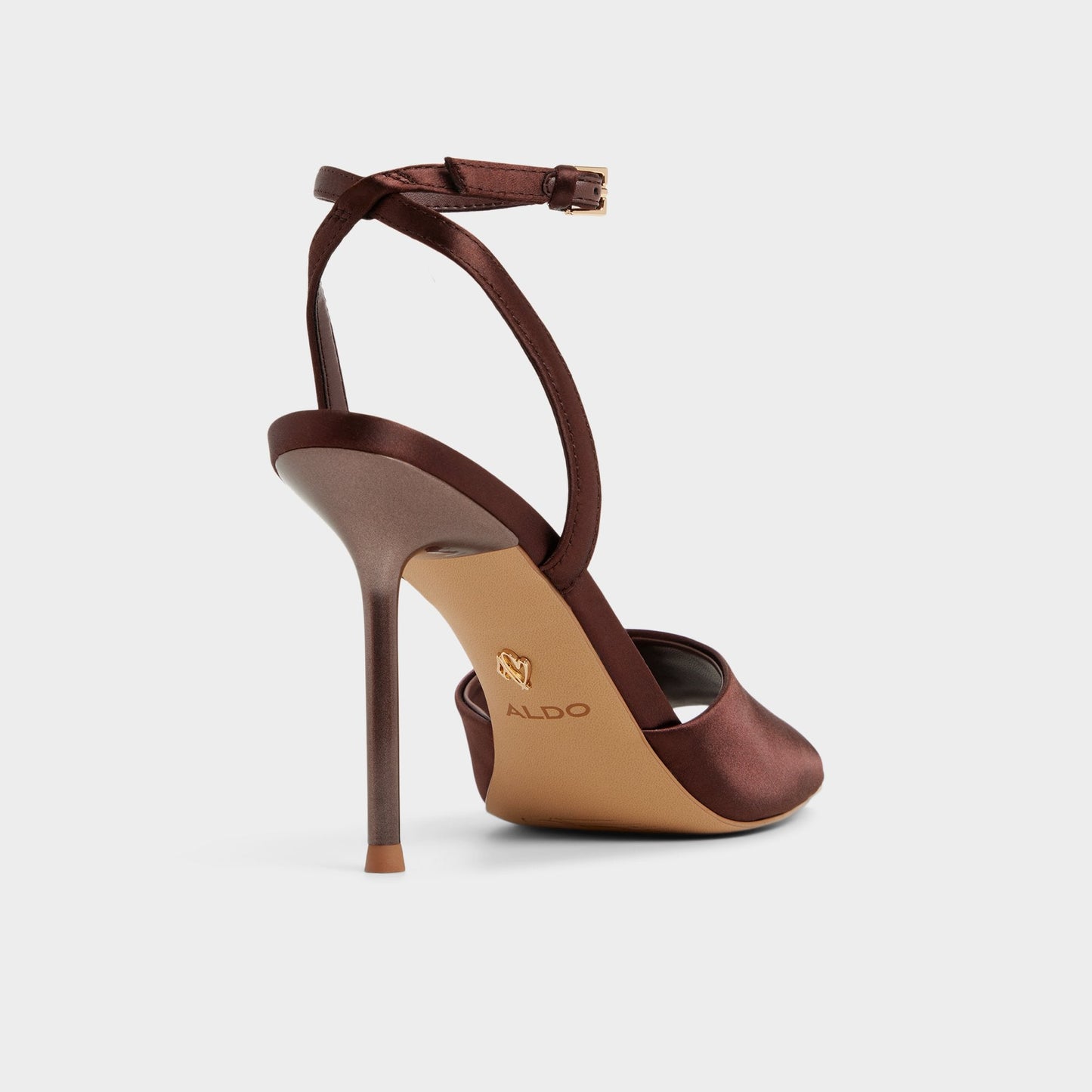 Kaiasien in Dark Brown 14151897 - Strappy heeled sandal, Stiletto heel - Dark brown