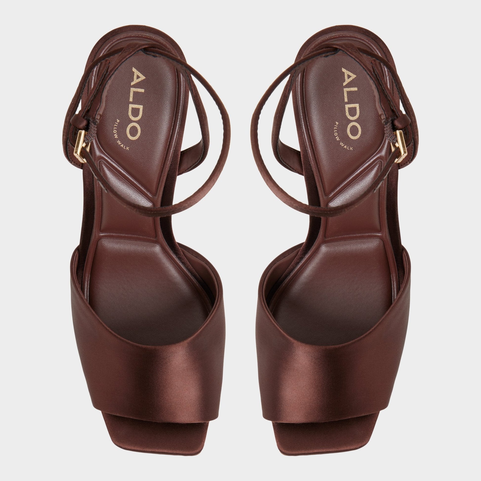 Kaiasien in Dark Brown 14151897 - Strappy heeled sandal, Stiletto heel - Dark brown