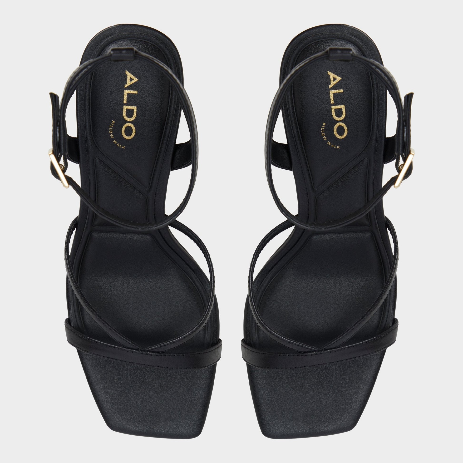 Stellare Other Black Women's Block heels - Strappy heeled sandal, Block heel - Other black