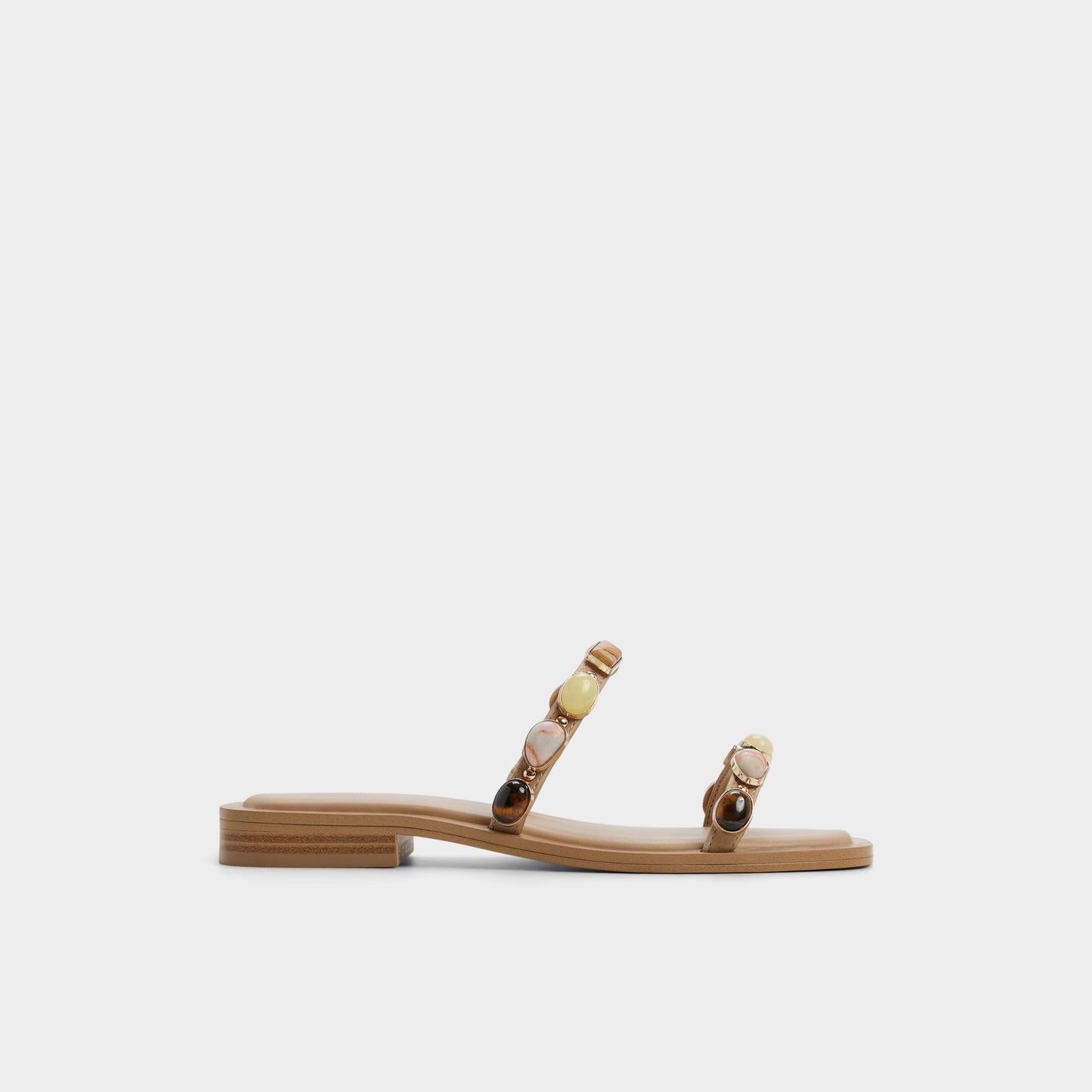 Sapphira in Medium Beige 14213541 - Slide sandal - Medium beige