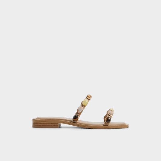 Sapphira in Medium Beige 14213541 - Slide sandal - Medium beige