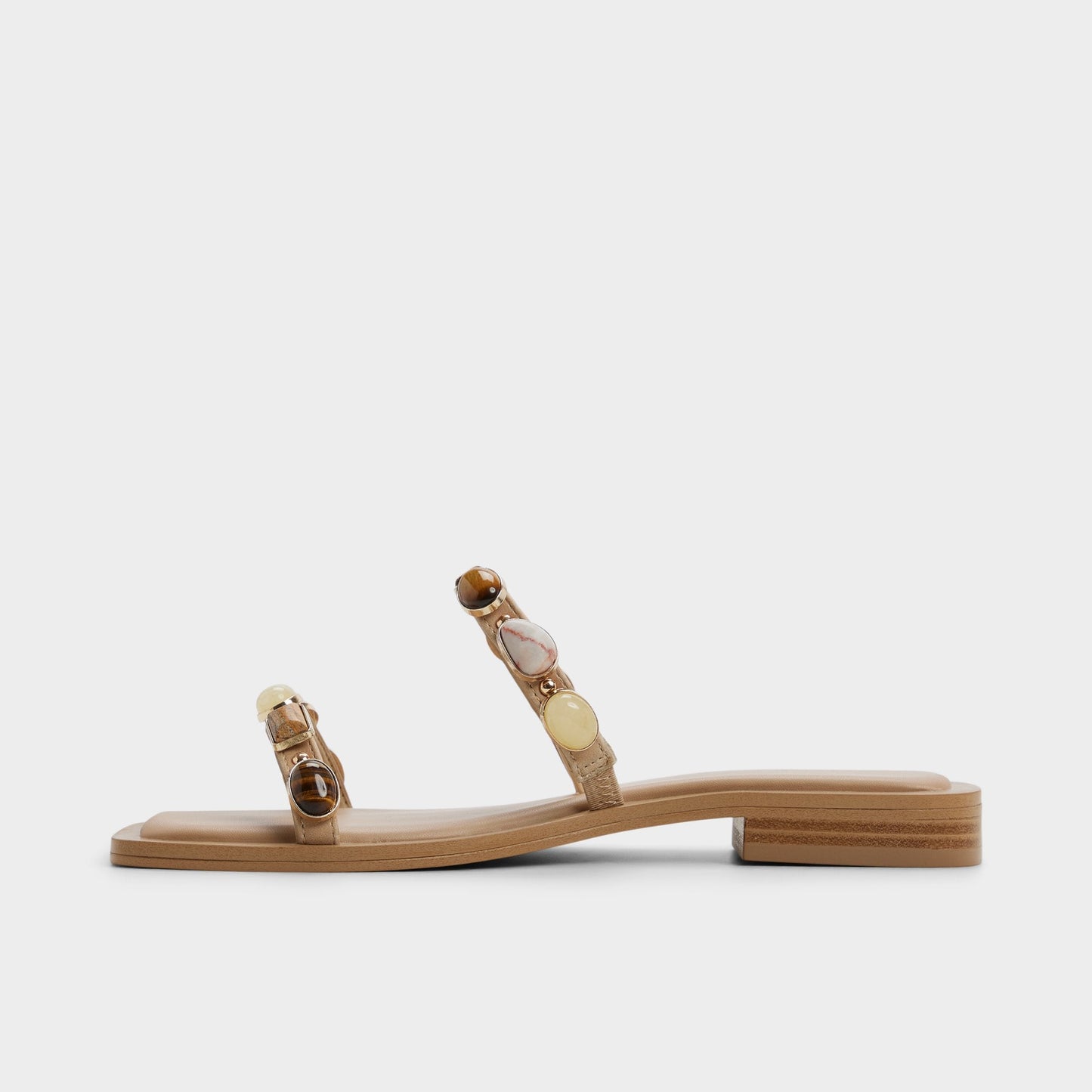 Sapphira in Medium Beige 14213541 - Slide sandal - Medium beige