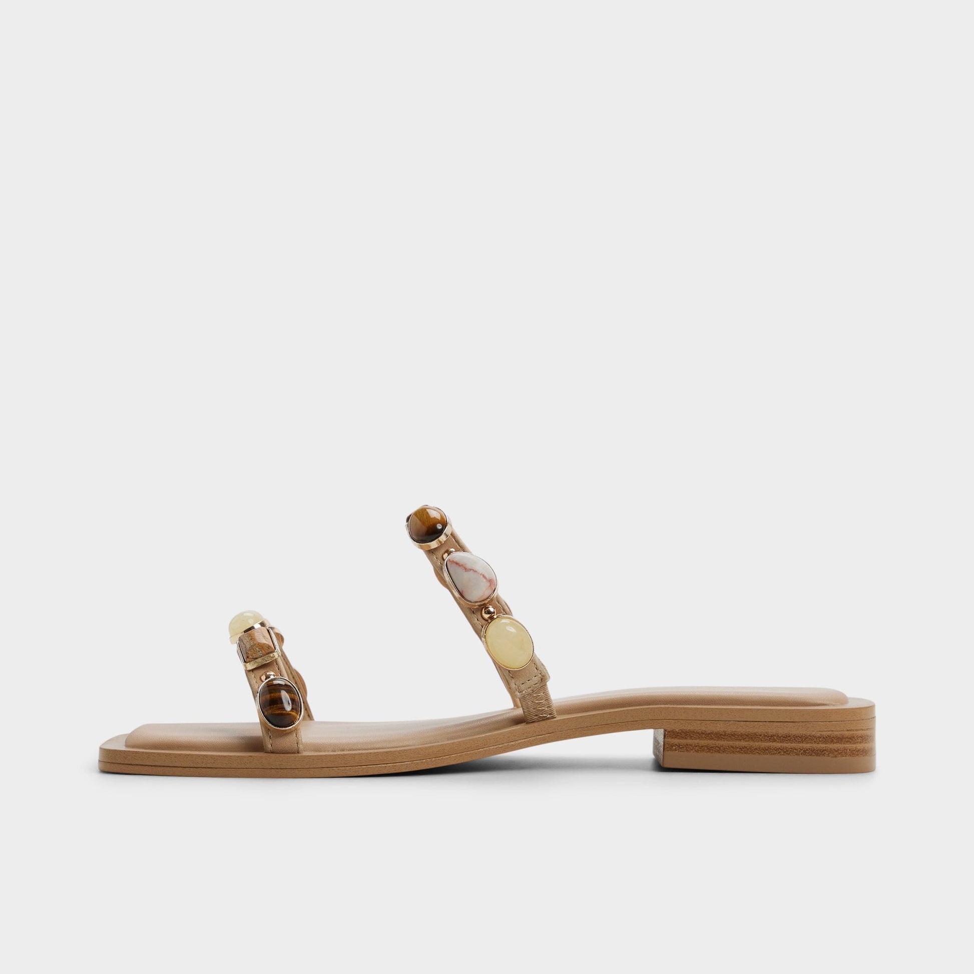 Sapphira in Medium Beige 14213541 - Slide sandal - Medium beige