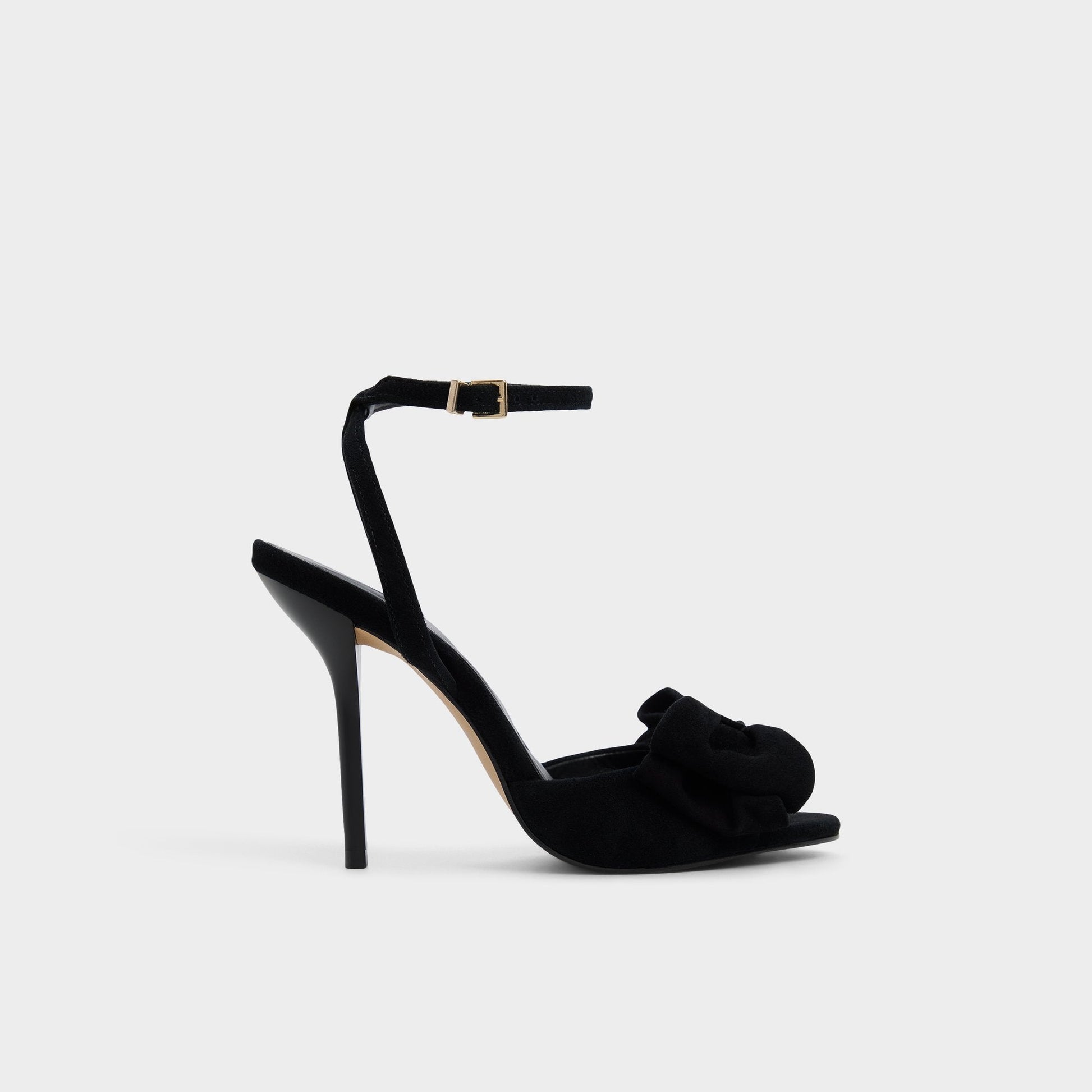 Tinsletta in Other Black - Strappy heeled sandal, Stiletto heel - Other black