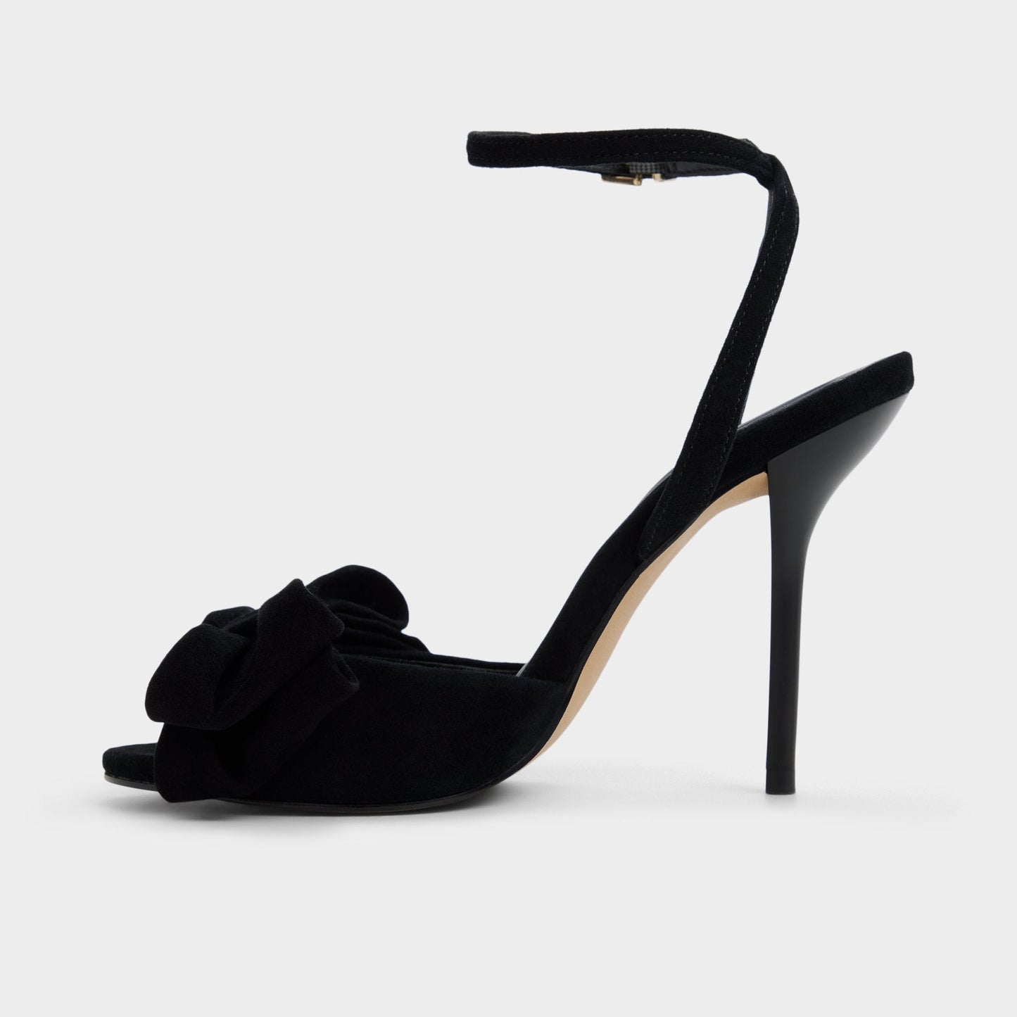 Tinsletta in Other Black - Strappy heeled sandal, Stiletto heel - Other black