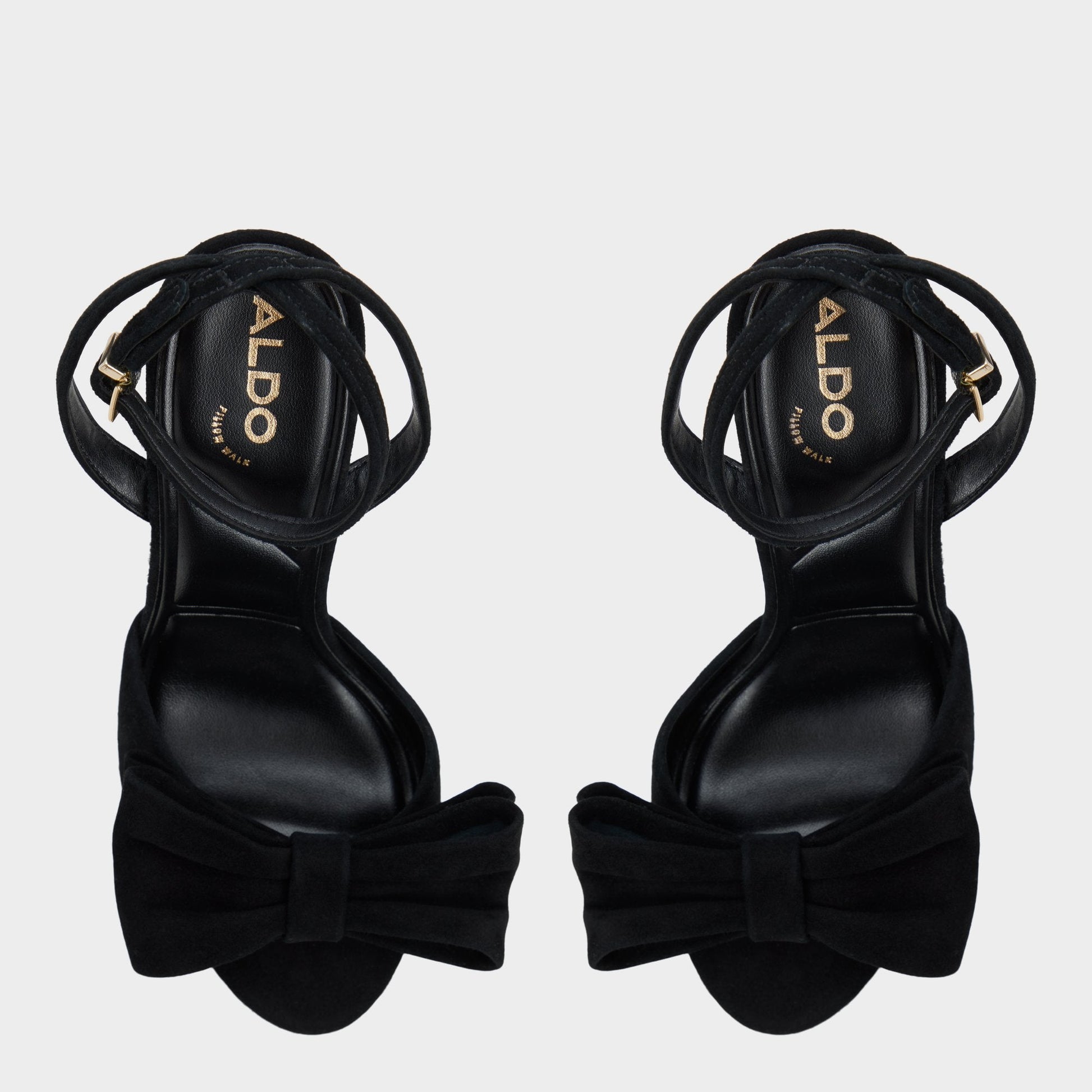 Tinsletta in Other Black - Strappy heeled sandal, Stiletto heel - Other black
