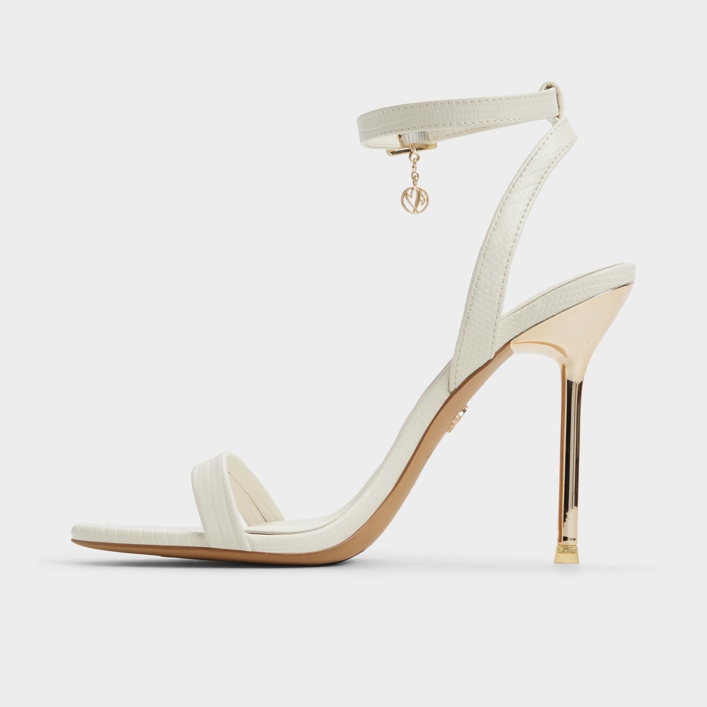 Maristou-xt White Women's Heeled sandals - Strappy heeled sandal, Stiletto heel - White