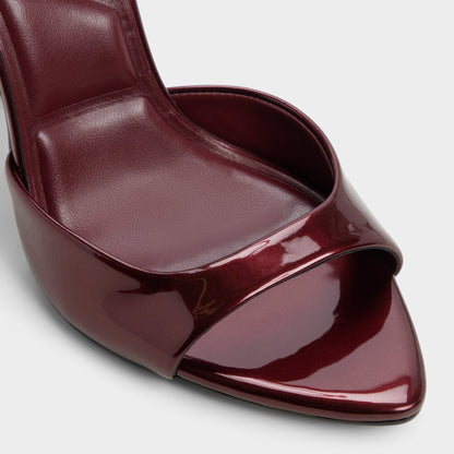 Forevermore in Medium Red - Strappy heeled sandal, Stiletto heel - Medium red
