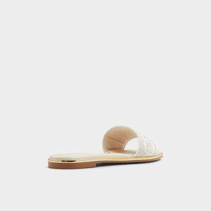 Oceania Other Beige Women's Flats - Slide sandal - Other beige