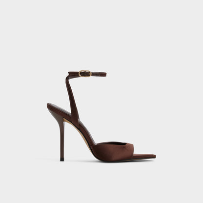 Forevermore in Dark Brown 14154135 - Strappy heeled sandal, Stiletto heel - Dark brown