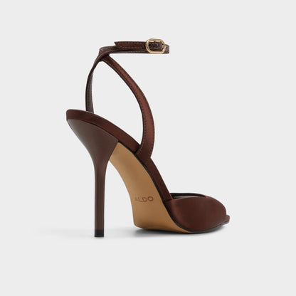 Forevermore in Dark Brown 14154135 - Strappy heeled sandal, Stiletto heel - Dark brown
