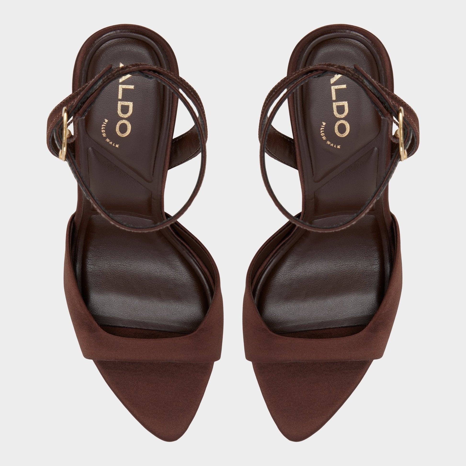Forevermore in Dark Brown 14154135 - Strappy heeled sandal, Stiletto heel - Dark brown