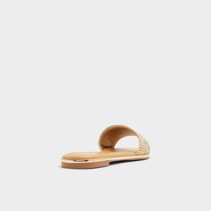 Oceania in Xt Gold - Slide sandal - Gold