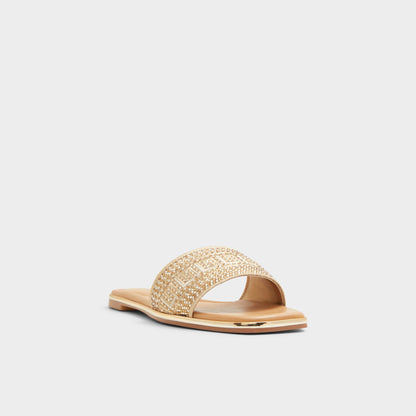 Oceania in Xt Gold - Slide sandal - Gold