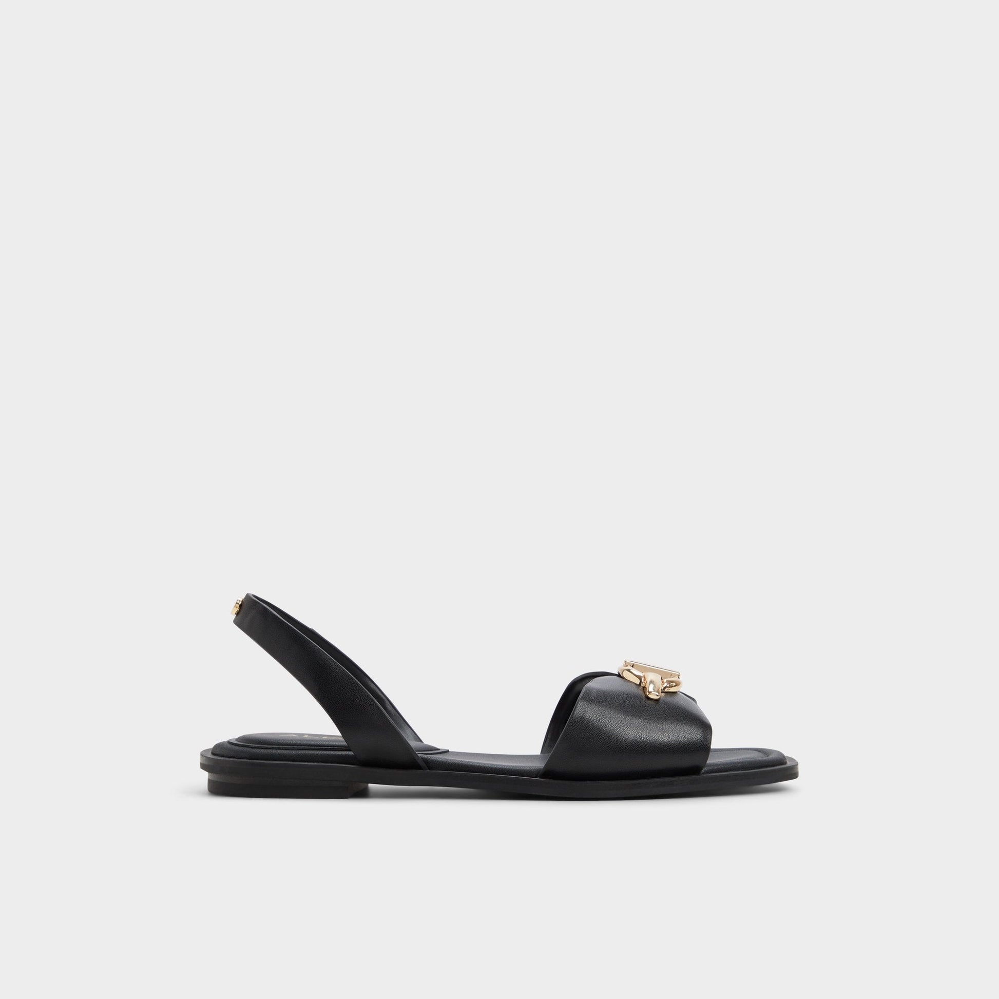 Goassi Black Women's Flats - Flat sandal - Black