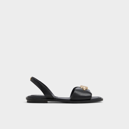 Goassi Black Women's Flats - Flat sandal - Black
