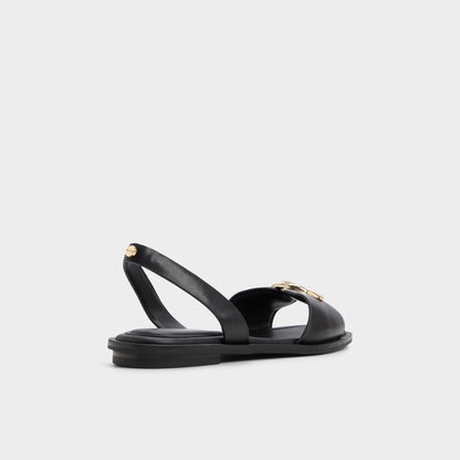 Goassi Black Women's Flats - Flat sandal - Black