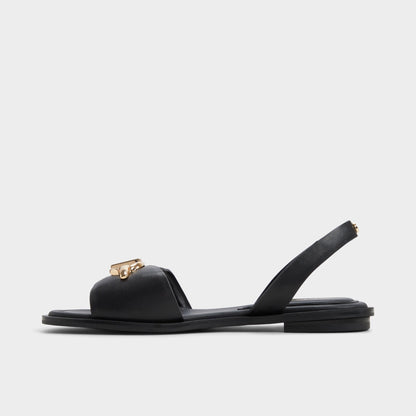 Goassi Black Women's Flats - Flat sandal - Black