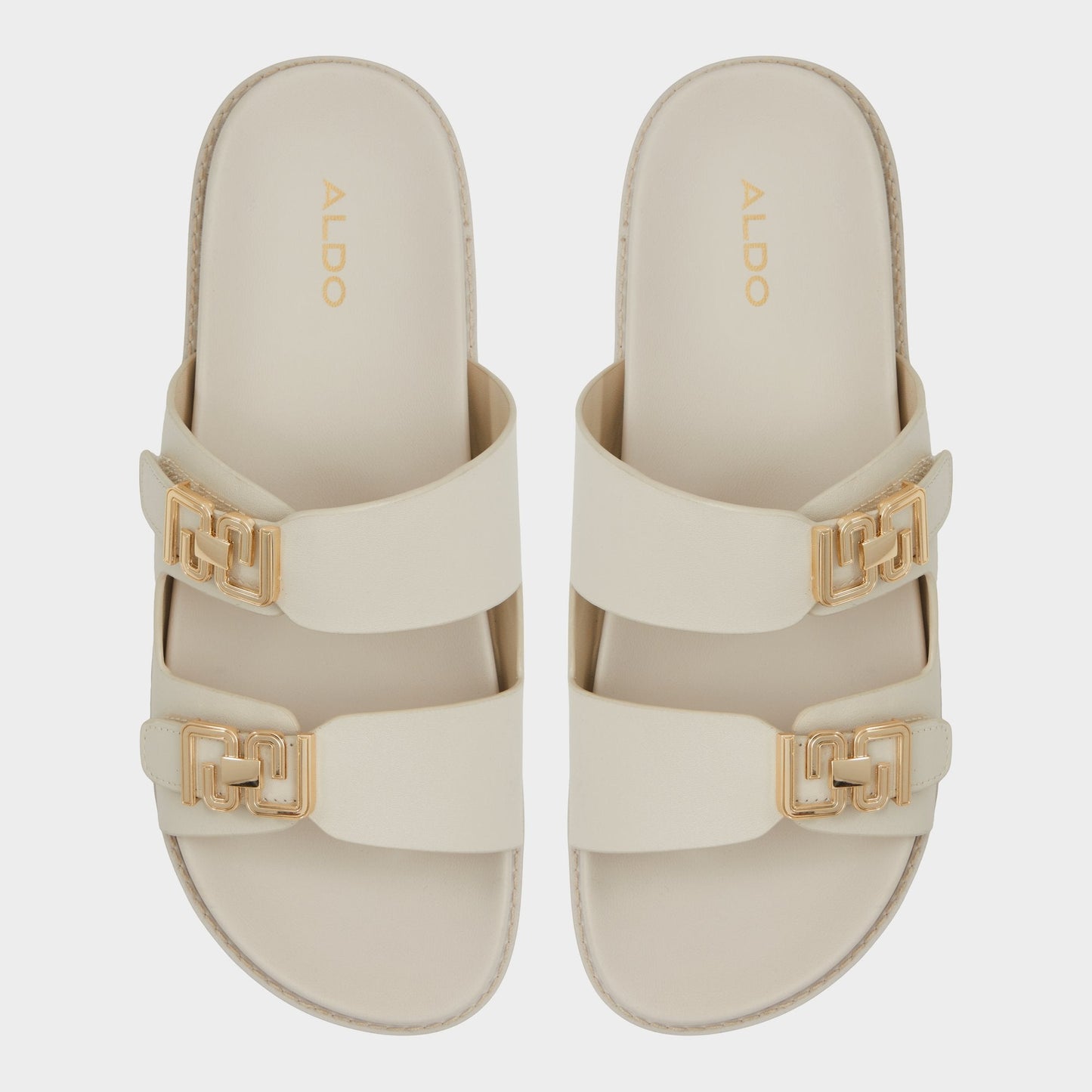 Alessie Other White Women's Footbed sandals - Footbed sandal, Footbed sandal - Other white