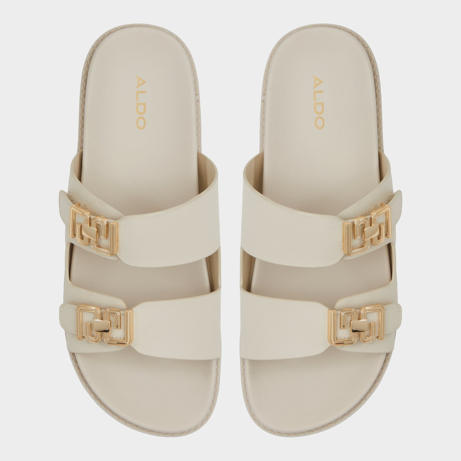 Alessie Other White Women's Footbed sandals - Footbed sandal, Footbed sandal - Other white