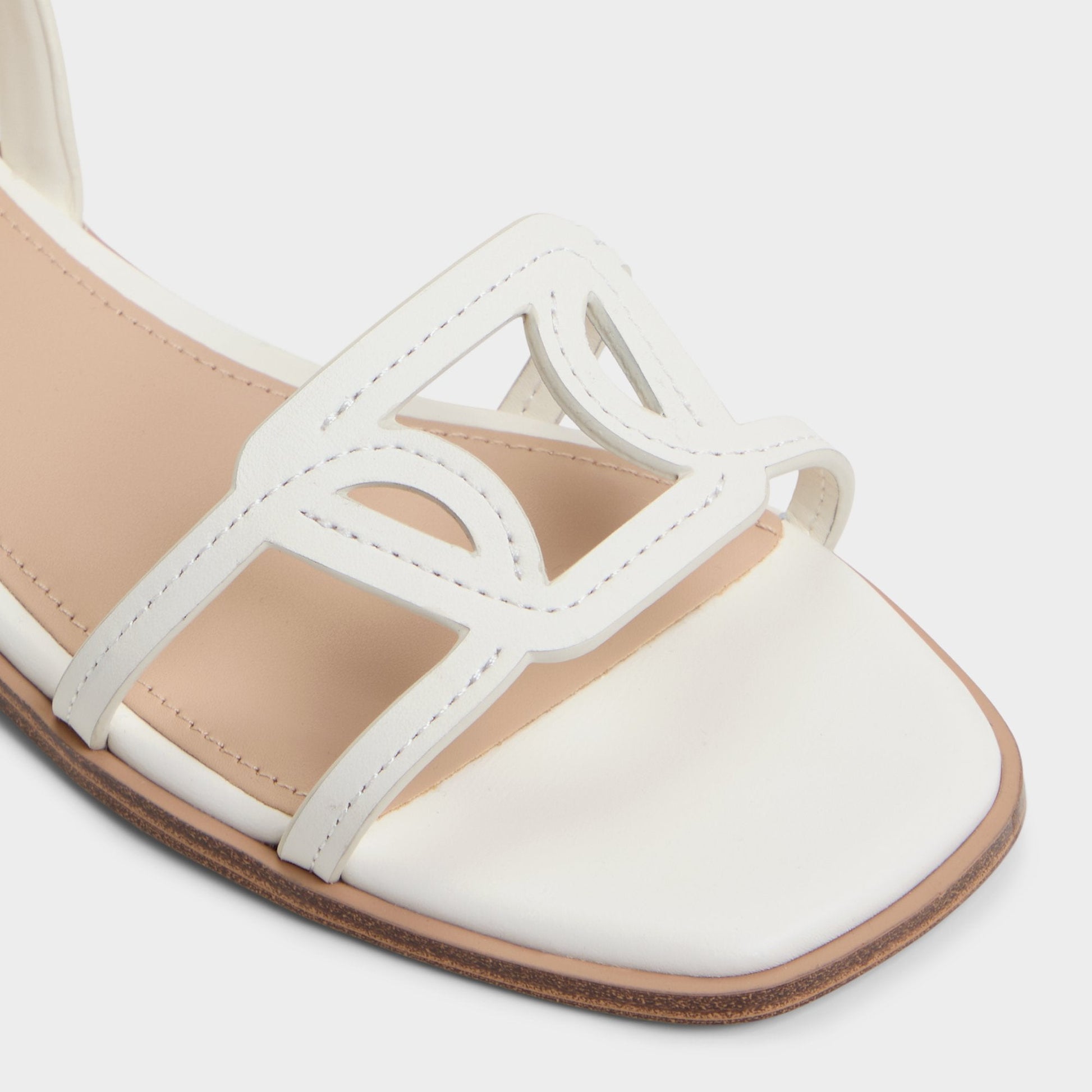 Greengrove White Women's Flats - Flat sandal - White