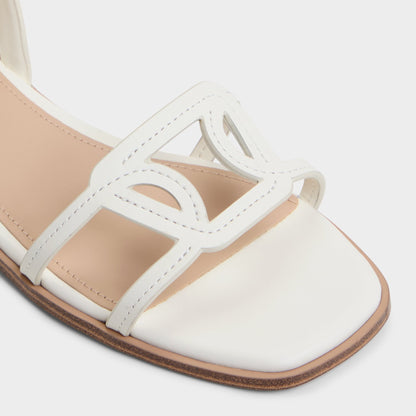 Greengrove White Women's Flats - Flat sandal - White