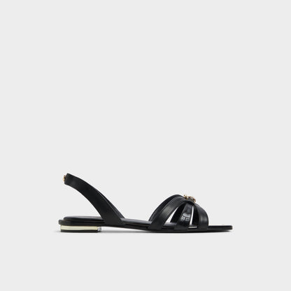 Marassita Black Women's Slingbacks - Flat sandal - Black
