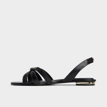 Marassita Black Women's Slingbacks - Flat sandal - Black