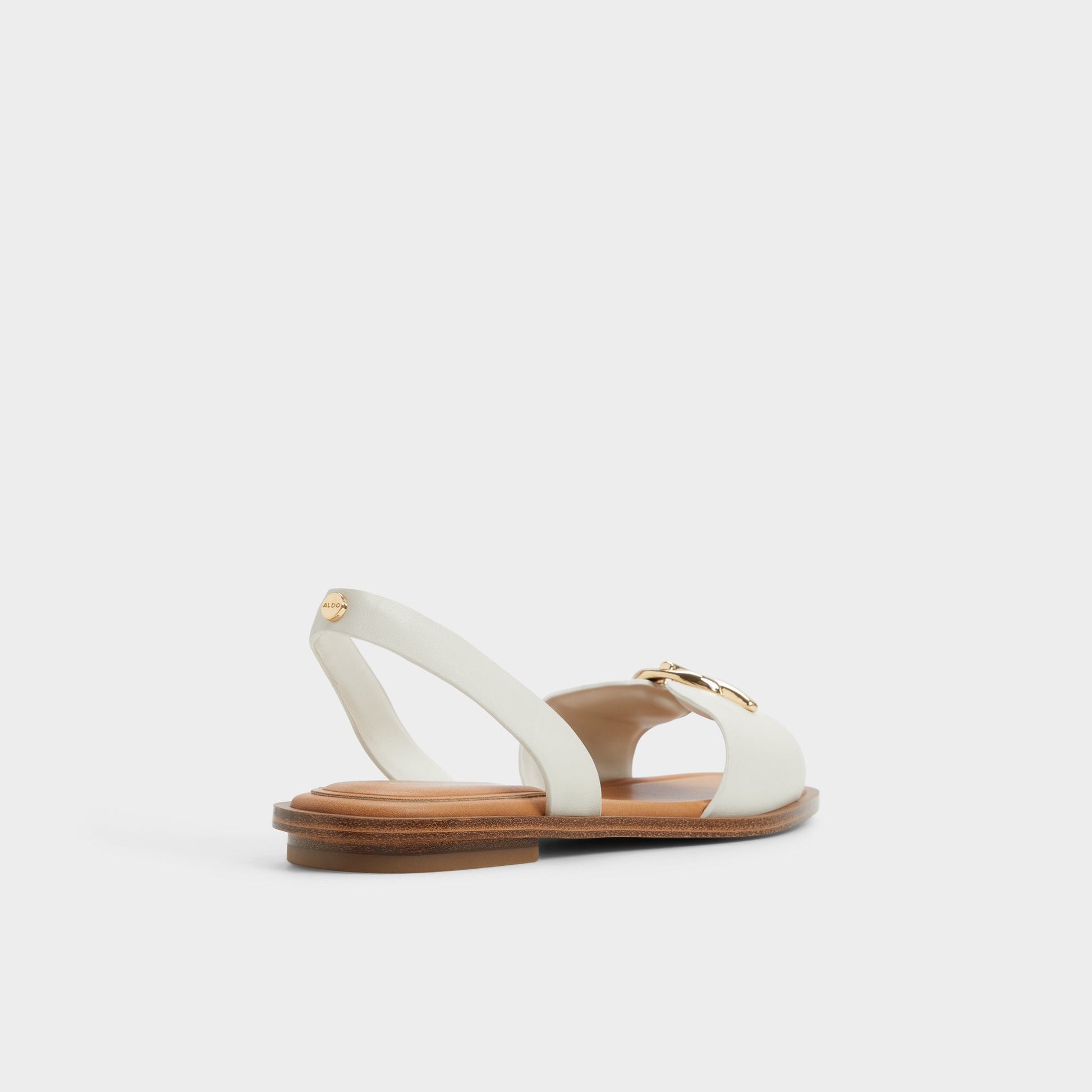Goassi White/Bone Women's Flats - Flat sandal - White/bone