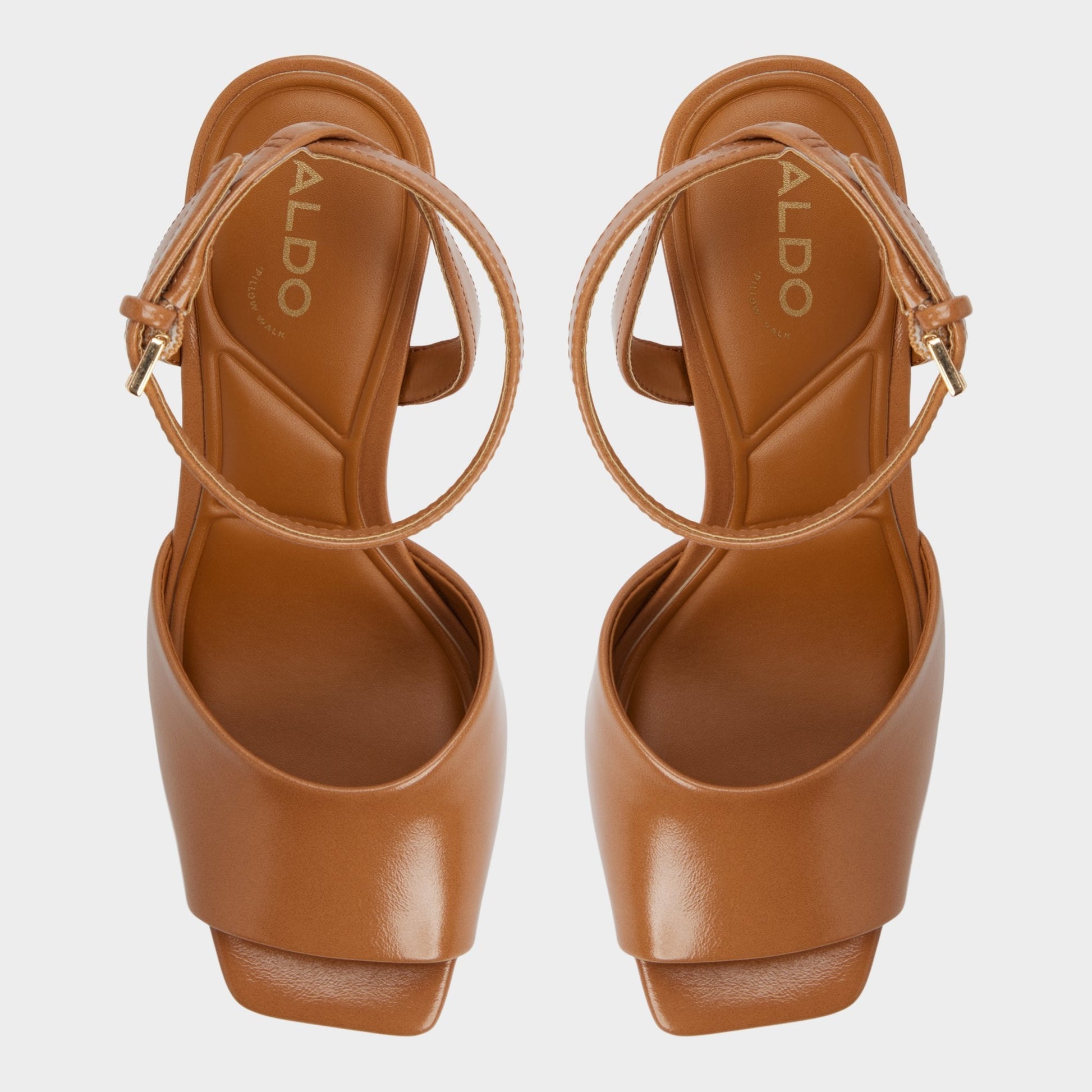 Kaiasien in Tan - Heeled sandal, Stiletto heel - Tan