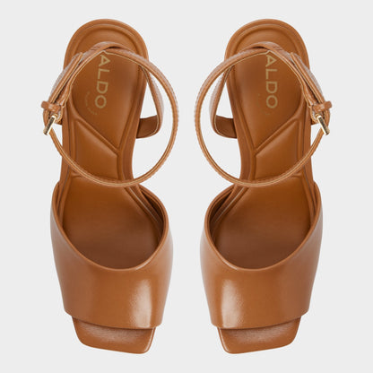 Kaiasien in Tan - Heeled sandal, Stiletto heel - Tan